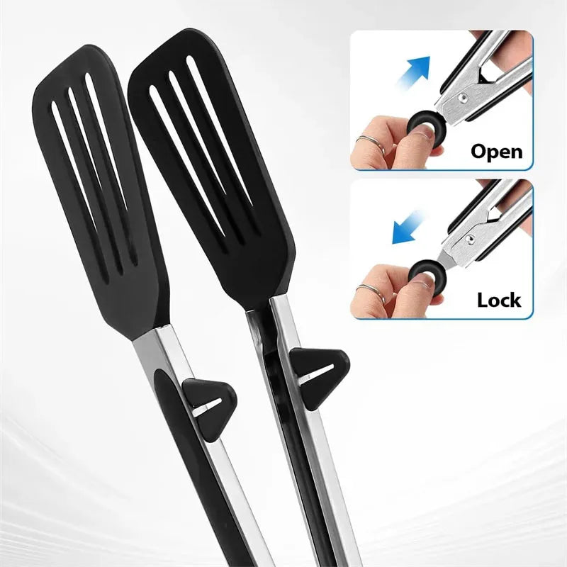 Silicone BBQ Tongs