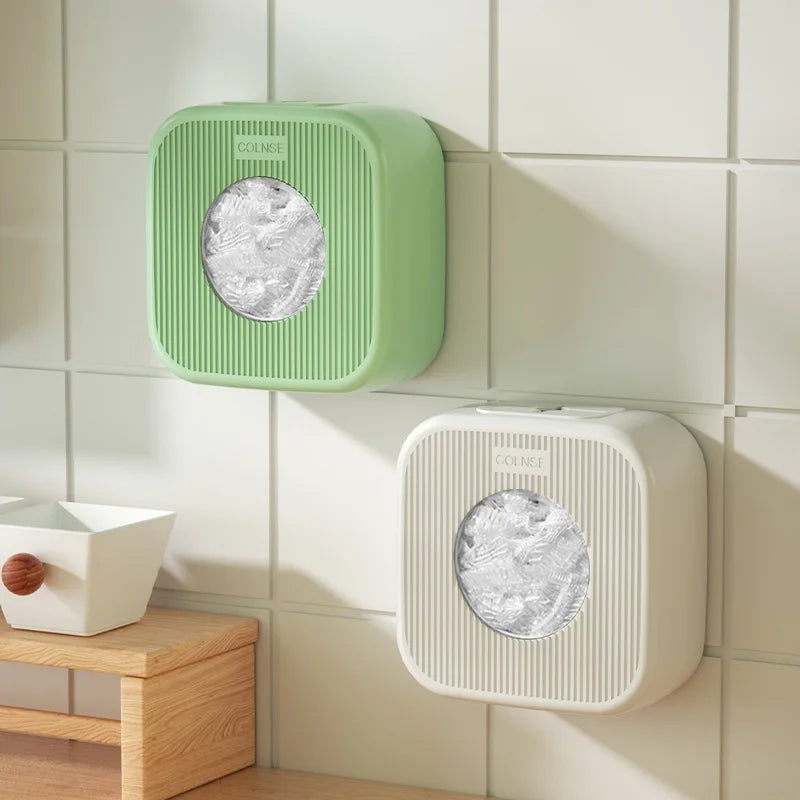New Household Small Item Storage Box Tissue Paper Cling Film Cling Bag Storage Rack Suitable For Use In Kitchens And Bathrooms